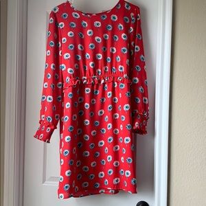 J Crew Long Sleeved Dress